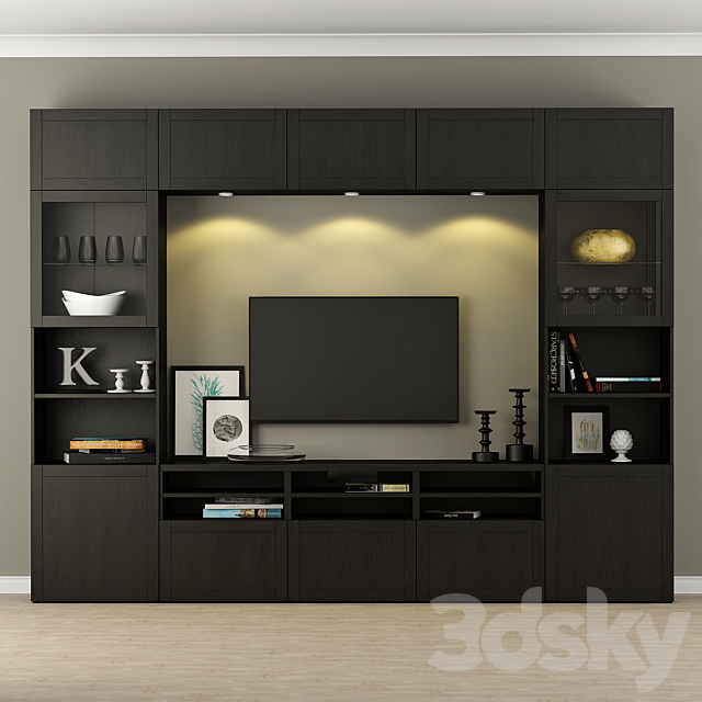 Wardrobe TV BESTO _ Besta 3ds Max - thumbnail 1