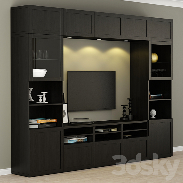 Wardrobe TV BESTO _ Besta 3ds Max - thumbnail 2