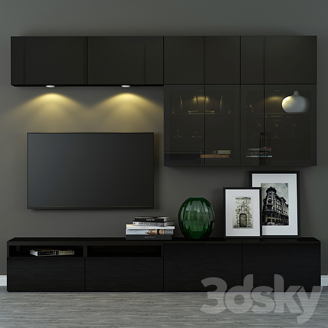 Wardrobe TV BESTO _ Besta Selsviken 3DSMax File - thumbnail 1