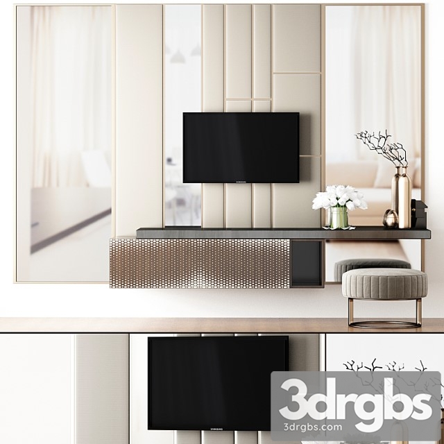 Wardrobe tv no. 1 3dsmax Download - thumbnail 1