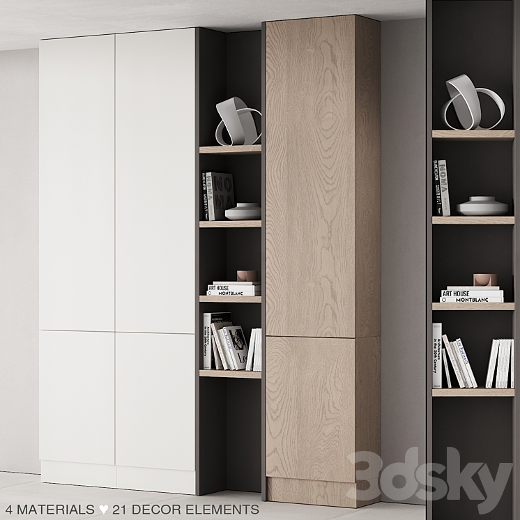 176 cabinet furniture 06 3DS Max Model - thumbnail 1