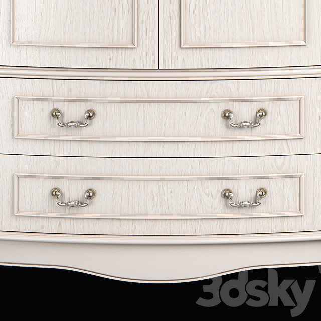 2509100_230_Carpenter_Wardrope_4_D_2130x675x2150 3ds Max - thumbnail 3