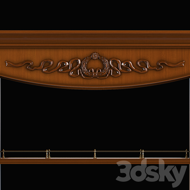 2617750_230_1_Carpenter_Double_face_cabinet_2130x530x2150 3ds Max - thumbnail 3