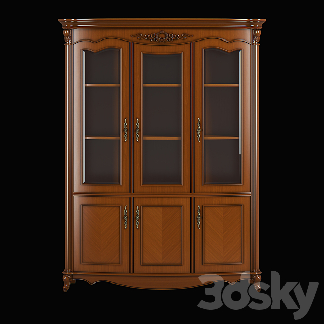 2619300_230_1_Carpenter_Bookcase_3_D_1660x480x2150 3ds Max - thumbnail 2