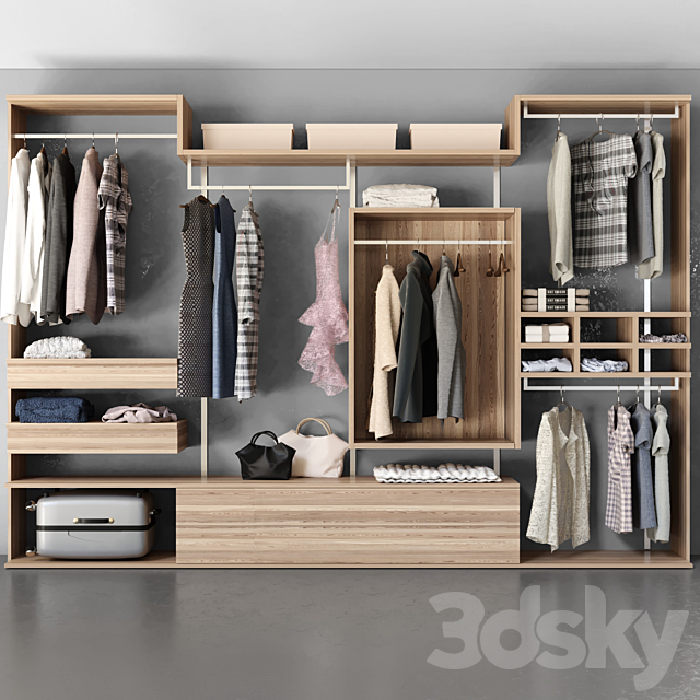 A wardrobe 3ds Max - thumbnail 1