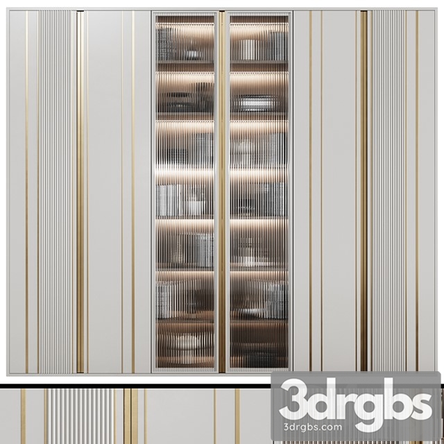 Art deco wardrobe 30 - thumbnail 1