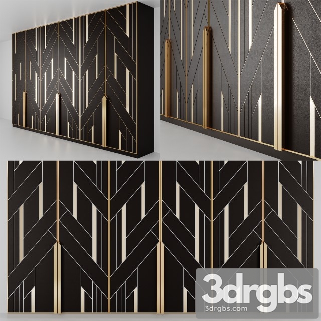 Art Deco Wardrobe 3dsmax Download - thumbnail 1