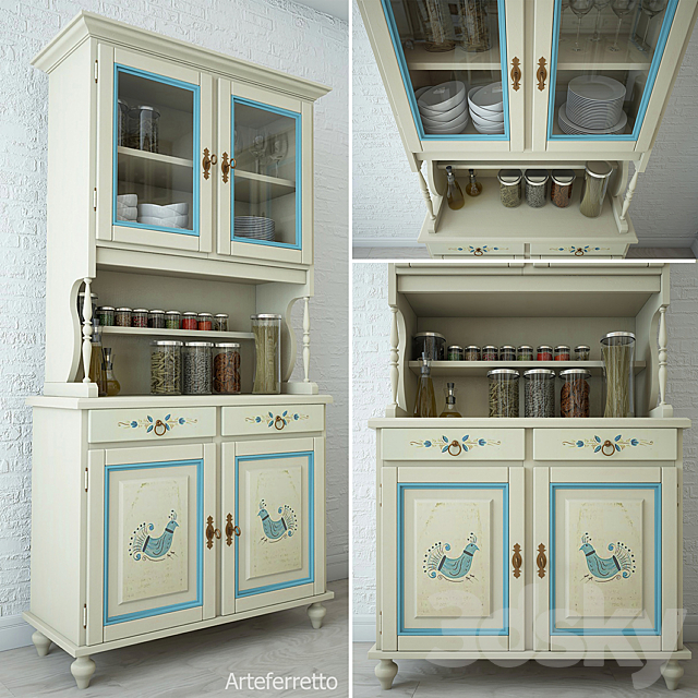 ARTEFERRETTO cabinet buffet 3DSMax File - thumbnail 2