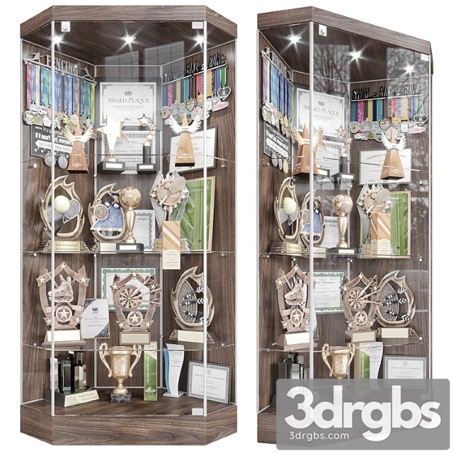 Award Cabinet 3 3dsmax Download - thumbnail 1