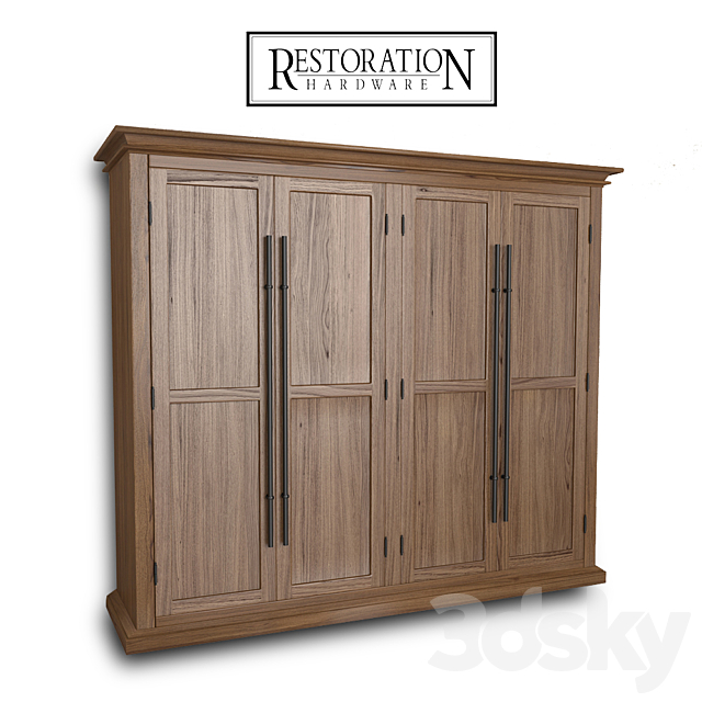 BAR PANEL cabinet 3ds Max - thumbnail 1