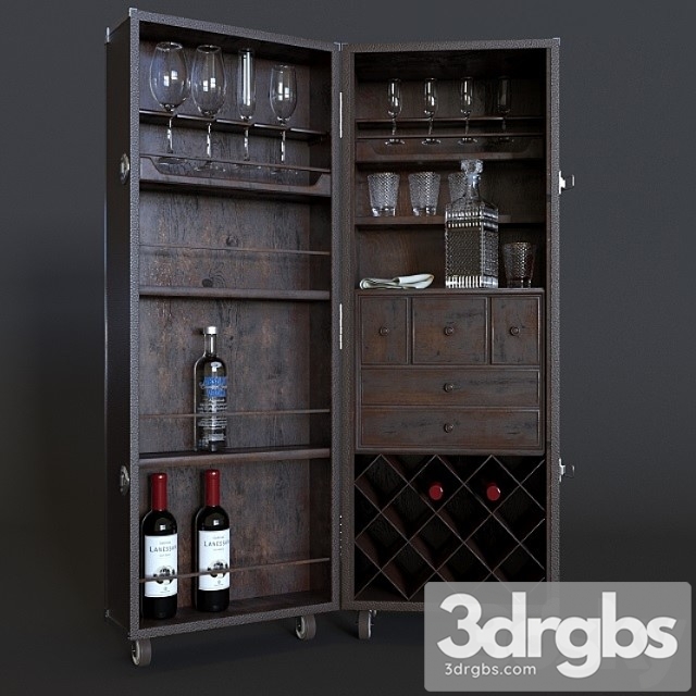 Barcabinet 3dsmax Download - thumbnail 1