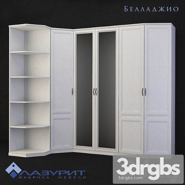 Bellagio Lazurite 1 Cabinet 3dsmax Download - thumbnail 1