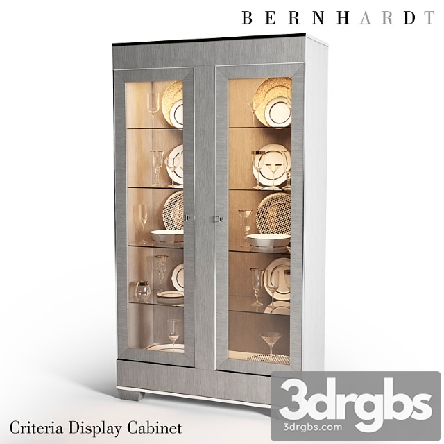 Bernhardt criteria display cabinet 3dsmax Download - thumbnail 1