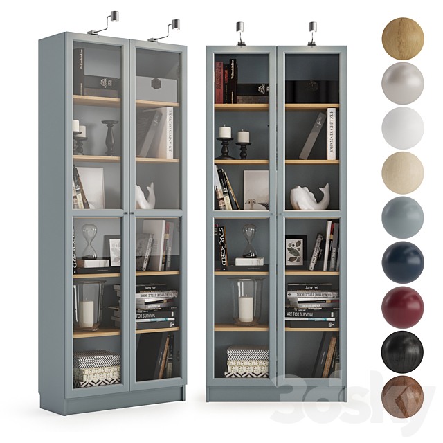 BILLY bookcase 3DSMax File - thumbnail 1