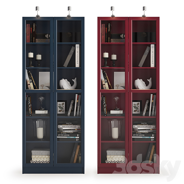 BILLY bookcase 3DSMax File - thumbnail 5