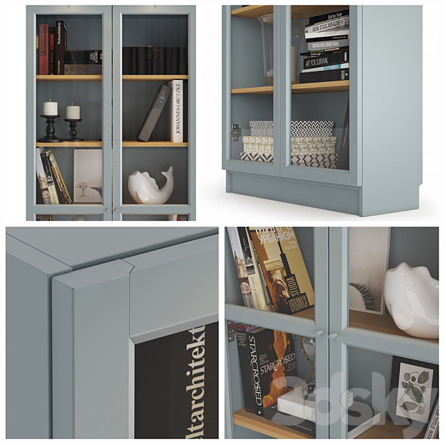 BILLY bookcase 3DSMax File - thumbnail 7