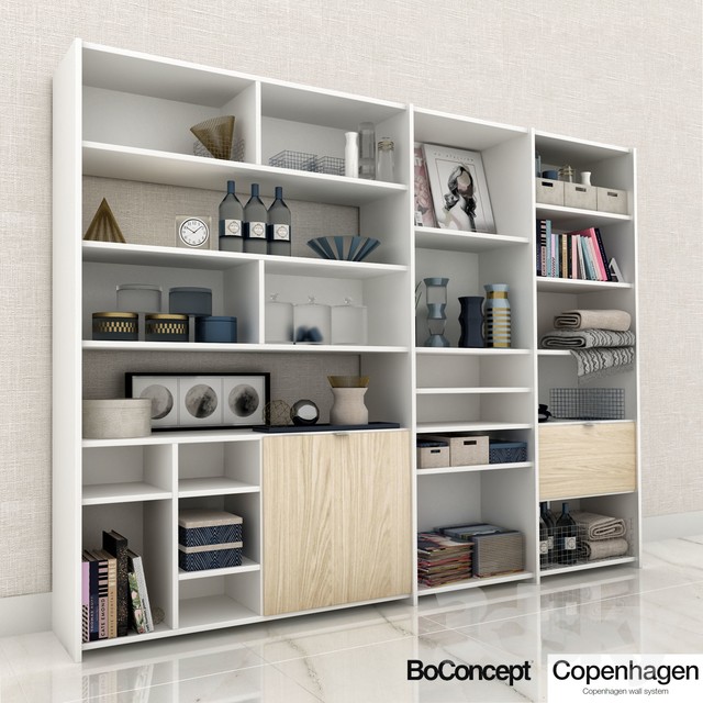 BoConcept_Copenhagen_shelving 3DS Max - thumbnail 3