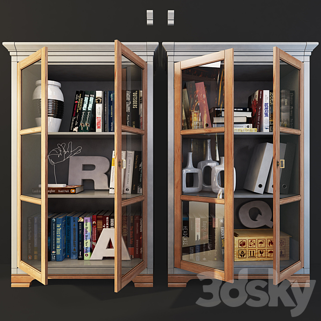 Bookcase _ sideboard. Country Club. Flai. 3ds Max - thumbnail 2