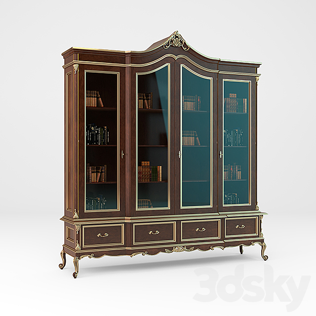 Bookcase Modenese Gastone 12301 3DSMax File - thumbnail 1