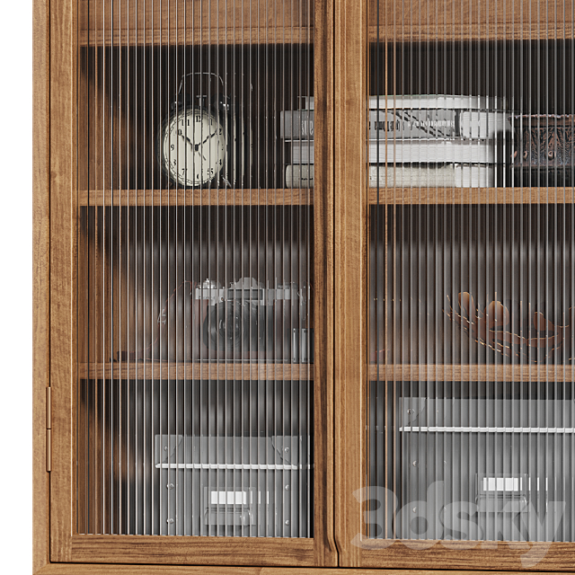 Buffet display case Bruni Pushe 3DS Max Model - thumbnail 4