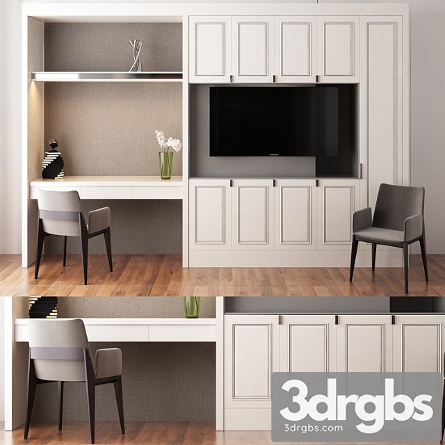 Built-in cabinetry 3dsmax Download - thumbnail 1