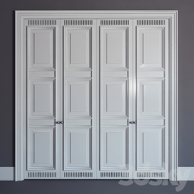 Built-in closet \\ fitted wardrobe 3DSMax File - thumbnail 1