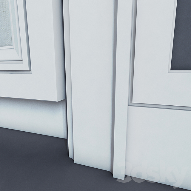 Built-in wardrobe 03 \\ fitted wardrobe 03 3DSMax File - thumbnail 3