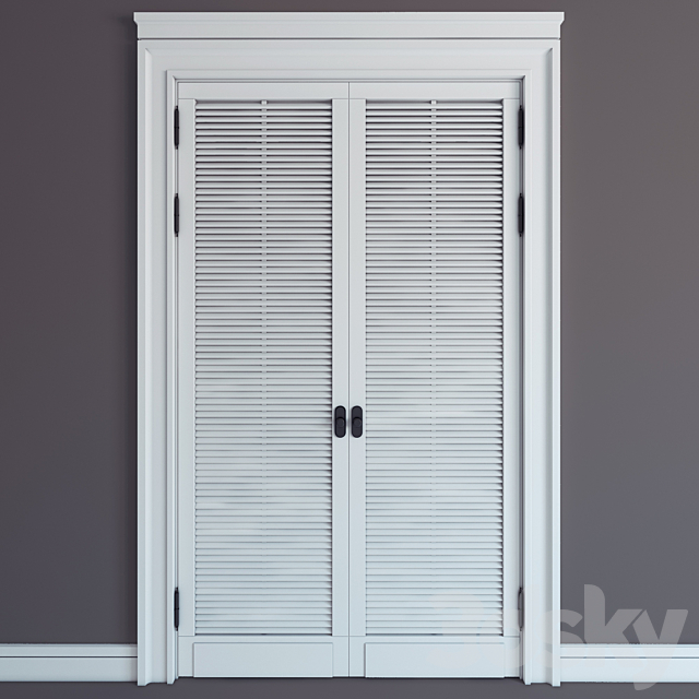 Built-in wardrobe 08 \\ fitted wardrobe 08 3DSMax File - thumbnail 1