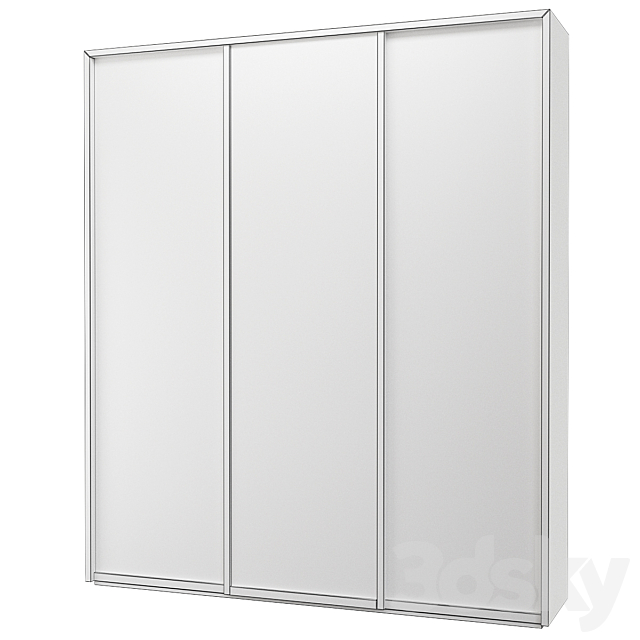 Built-in wardrobe Giselle 3ds Max - thumbnail 2