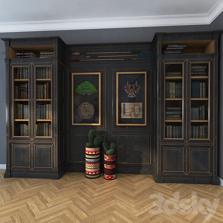 Cabinet AM Classic 3DS Max - thumbnail 1