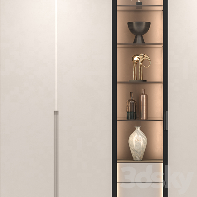 Cabinet by Igor Franch 1 3ds Max - thumbnail 3