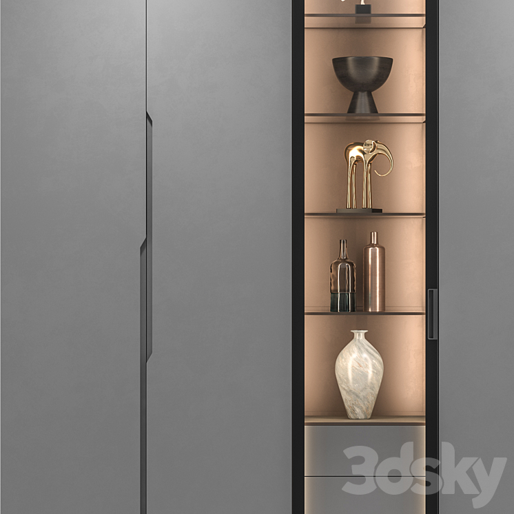 Cabinet by Igor Franch 3DS Max Model - thumbnail 2