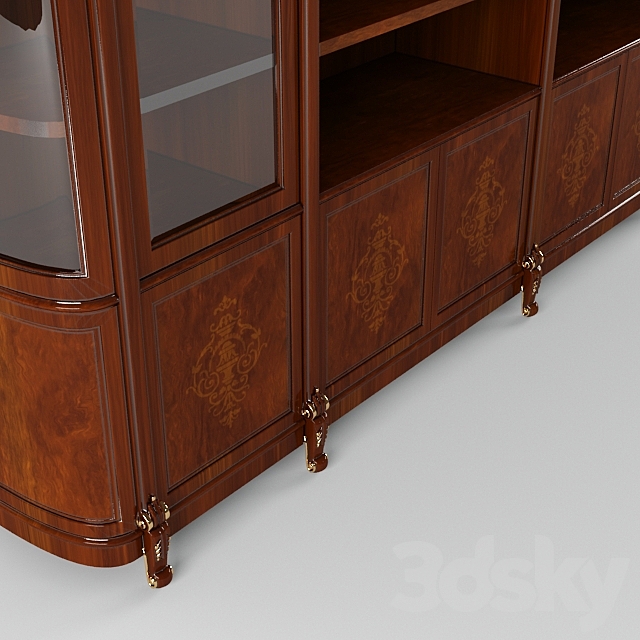 Cabinet cabinet Grilli Rondo 3ds Max - thumbnail 2