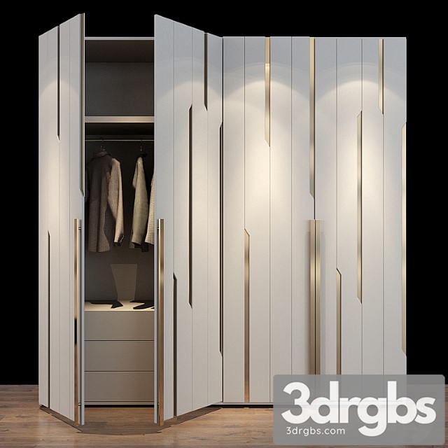 Cabinet furniture 017 3dsmax Download - thumbnail 1