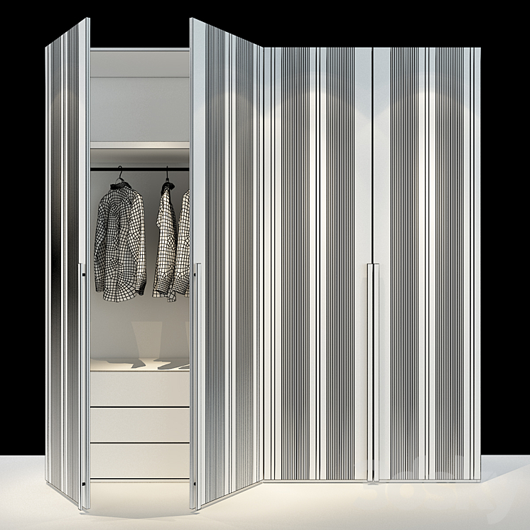 Cabinet Furniture 019 3DS Max - thumbnail 2