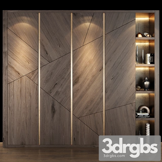 Cabinet furniture 0219 3dsmax Download - thumbnail 1