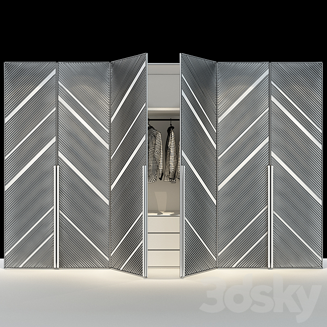 Cabinet Furniture 026 3DS Max Model - thumbnail 2