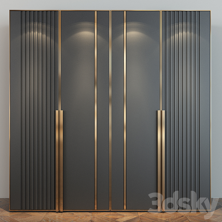 Cabinet Furniture 035 3DS Max - thumbnail 2