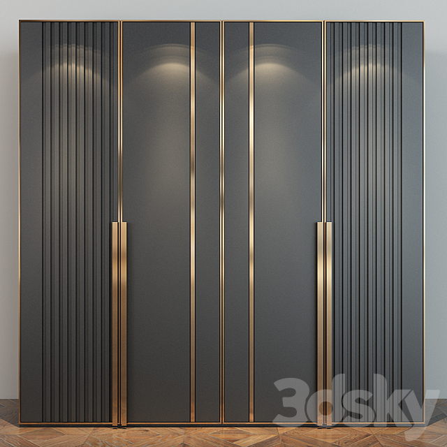 Cabinet Furniture 035 3DSMax File - thumbnail 2