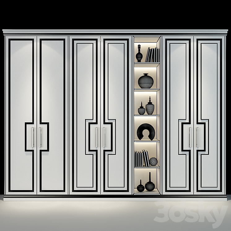 Cabinet Furniture 0367 3DS Max Model - thumbnail 2