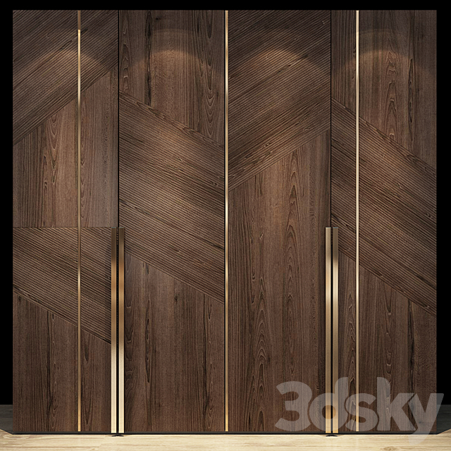 Cabinet Furniture 040 3DS Max Model - thumbnail 2