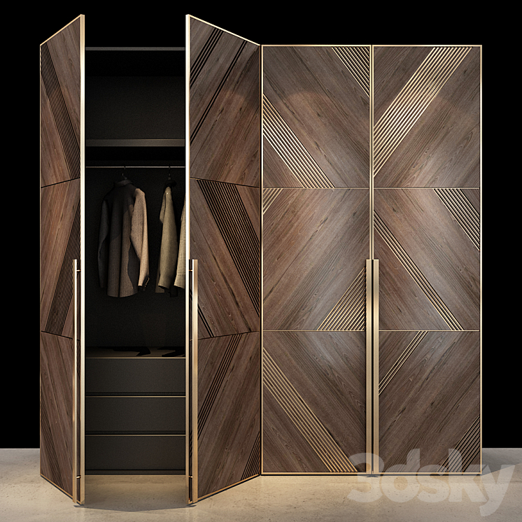 Cabinet Furniture 043 3DS Max - thumbnail 1