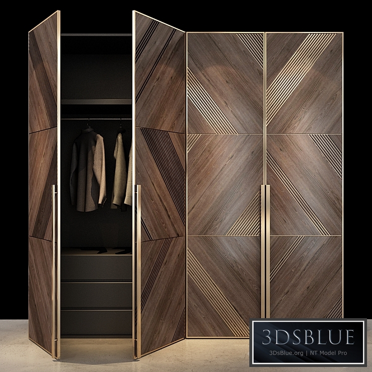 Cabinet Furniture 043 3DS Max - thumbnail 3