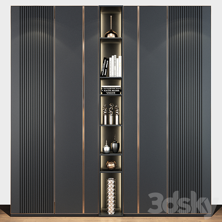 Cabinet Furniture | 0475 3DS Max - thumbnail 1