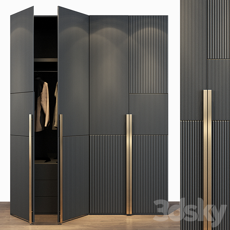 Cabinet Furniture 055 3DS Max - thumbnail 1