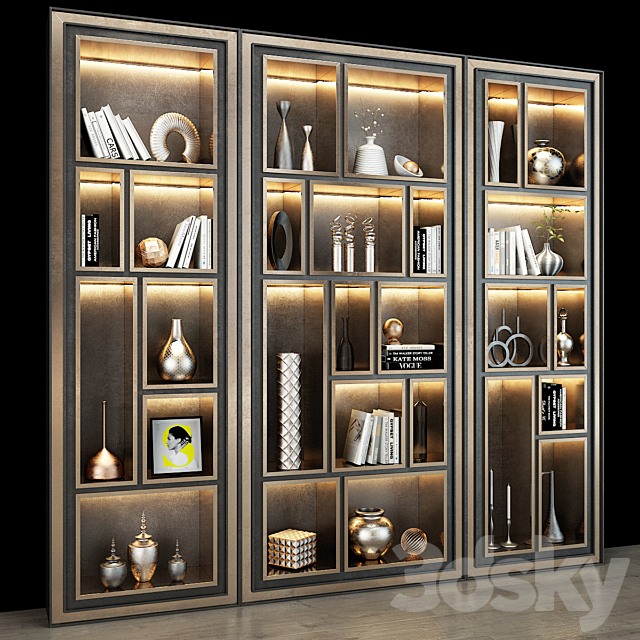 Cabinet Furniture 273 3ds Max - thumbnail 2