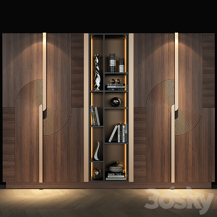 Cabinet Furniture_071 3DS Max - thumbnail 1