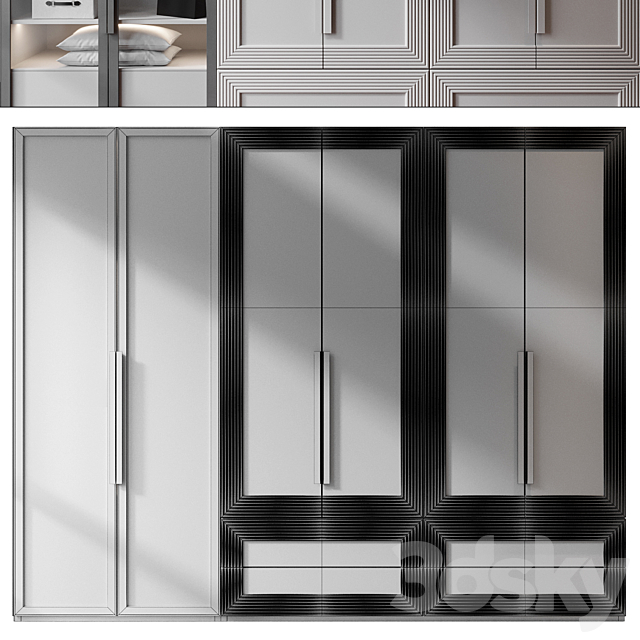 Cabinet GHS-2424 3ds Max - thumbnail 2