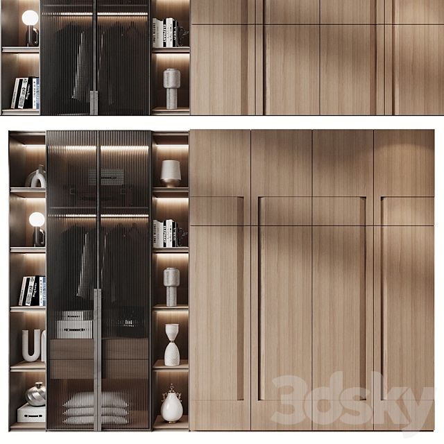 Cabinet GHS-2430 3ds Max - thumbnail 1