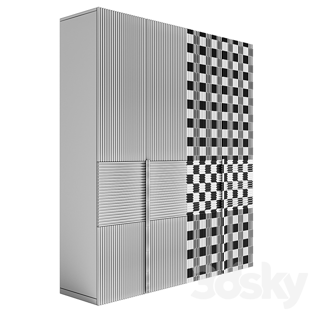 Cabinet of my design (Muzafarov collections) 3DSMax File - thumbnail 3